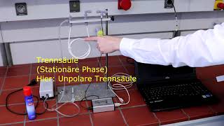 Gaschromatografie Schulexperiment Chemie EP [upl. by Teahan234]