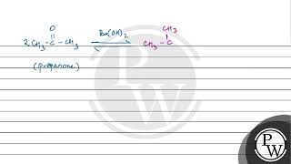 Write chemical equations for the following reactions Propanone is treated with dilute \\\\math [upl. by Edan]