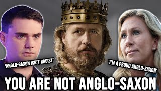 ‘I’m a PROUD AngloSaxon’  Why FarRight Americans LOVE and Identify as AngloSaxons [upl. by Wyon]