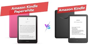 📖 Kindle Showdown Paperwhite vs New Kindle 🆚 [upl. by Aikemaj]