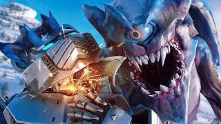 MECH vs MONSTER THE REMATCH A Fortnite Short Film [upl. by Bohun]