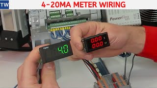 420mA Meter on Your PLC Trainer How to Wire [upl. by Ordnaxela]