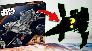 VWing Alternate Build of LEGO 75346 Pirate Snub Fighter [upl. by Kciredohr]