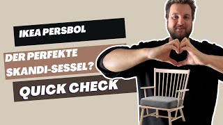 Zuerst entdeckt bei IKEA Persbol  der perfekte skandinavische Sessel [upl. by Hseyaj]