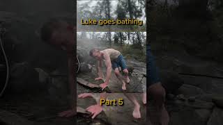 Credit OutdoorBoys I Part 5 Luke baths in Hot Spring foryou viralvideo outdoor viralshorts [upl. by Consolata]