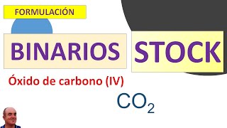 ❄🌀 STOCK formulación de Compuestos BINARIOS nomenclatura STOCK Nomenclatura números romanos 🛸 [upl. by Steffi210]