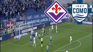 COMO 1907 VS ACF FIORENTINA 02 HIGHLIGHTS  SERIE A 20242025 [upl. by Lessirg]