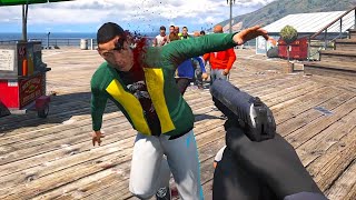 GTA 5  Slow Motion amp Epic Kills  Ragdolls Compilation 18  Euphoria Physics [upl. by Marchal510]