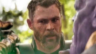 Thanos vs Thor Wakanda Fight Scene Full  Avengers Infinity War 2018 Movie Clip HD [upl. by Lalaj]