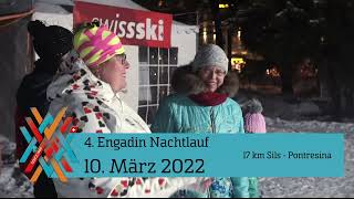 Engadin Nachtlauf 2022  Trailer [upl. by Ruelle]