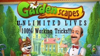 GARDENSCAPES UNLIMITED LIVES no root no hacks no apps needed no internet super easy [upl. by Shellans]