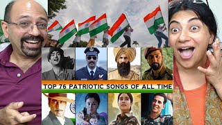 Top 76 Patriotic Songs Of All Time  Random 76 Desh Bhakti Songs💖 [upl. by Erland]