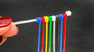 10 Helpful Tips Cable Ties That You Need Try [upl. by Weyermann]