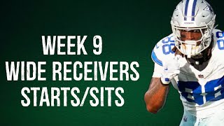 Wide Receivers StartsSits Every Matchup Week 9 Fantasy Football 2024 [upl. by Yv426]