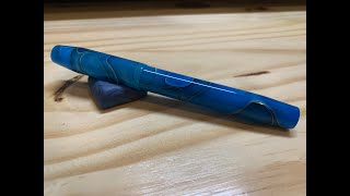 Franklin Christoph Model 46 Nagahara Medium Stub Unboxing and Review 4K [upl. by Ahsaetan]