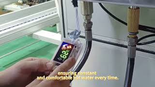 Digital balanced water heater precise temperature control high efficiency and energy saving [upl. by Fiedling790]