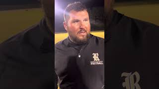 quotCoach Wes Tidwell praises Ragland’s grit in their 2720 win clinching a playoff spot [upl. by Keon]