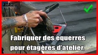 DIY  Fabriquer des équerres pour étagère datelier  On Bricole 12 🛠️ [upl. by Suiluj]