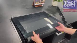 Oven Door amp Glass Removal Guide [upl. by Edlun]