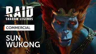 RAID Shadow Legends  Enter Sun Wukong Official Commercial [upl. by Gnilrets]