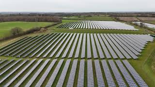 Hall Solar Farm Newbold Verdon West [upl. by Jill]