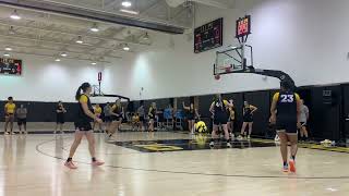 Highlights from Iowa women’s basketball summer practice [upl. by Dido]