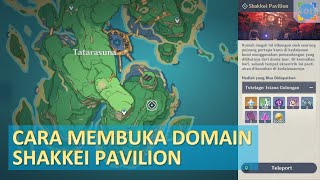 Cara Membuka Domain Shakkei Pavilion  Genshin Impact Indonesia [upl. by Martha]