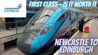 First Class Nova1  Transpennine between Newcastle and Edinburgh [upl. by Dadirac]