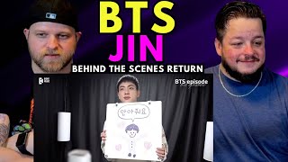 BTS JIN  2024 BTS Festa Behind The Scenes Return BTS EPISODE REACTION [upl. by Veal]