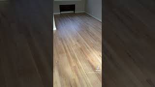 Natural  Bona water based finish hardwoodflooring homeimprovement diy [upl. by Etteiram]