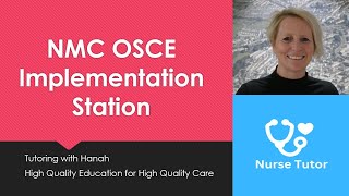 NMC OSCE Implementation Station 2024 [upl. by Idisahc]