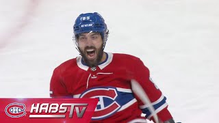 Mathieu Perreault scores hat trick gets incredible ovation [upl. by Aninad]