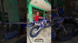 RAW YZ 250 FX  SUARANYA KAYA GLEDEK 😱 [upl. by Sonya430]