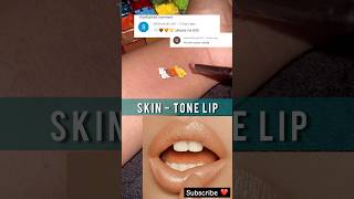 The Ultimate Skin  Tone Lipstick for a Natural Look  colormixing lipstickhacks shortsfeed [upl. by Nuahsak]