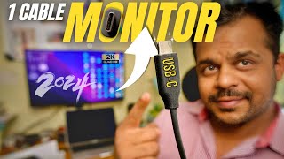 USB C monitor in India feat BenQ PD2506Q Unboxing [upl. by Olim]