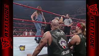 The Headbangers vs The Godwinns  Lumberjack Match  WWF RAW 1997 [upl. by Bushore994]