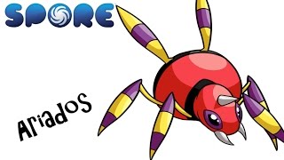 Spore Pokémon  Ariados [upl. by Ainatnas]