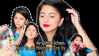 How to do makeup step by Step⚡️ [upl. by Costanzia]