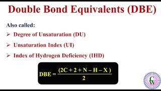 Double Bond Equivalents DBE [upl. by Ennaul]