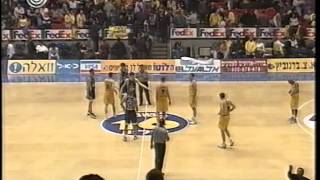 2000 Euroleague G1 Maccabi Tel Aviv vs Winnington Fortitudo [upl. by Deming]