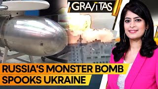 Gravitas Russias secret new bomb FAB1500 helped capture Avdiivka  Ukraines biggest nightmare [upl. by Asiuol]