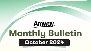 Amway October2024 Offers New Launched Product amp Promotion Amway Monthly Bulletin October2024 [upl. by Yarrum]