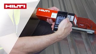 DEMO zum Hilti SDT 5 Speed  die ersten Schritte [upl. by Hardwick15]