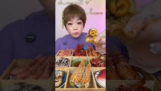 shrimp seafood mukbang [upl. by Yroffej1]