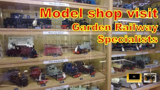 Supporting our local model shops Garden Railway Specialists Risborough Not Just Big scale 00 etc [upl. by Yrocal]