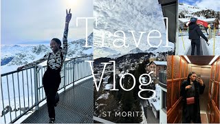 Weekly Vlog Skiing In St Moritz Switzerland London for 24hr [upl. by Amery722]