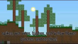 Mine Blocks 2 alpha 07  Infinite World Generator [upl. by Doreg]