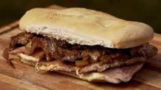 Sándwich de Bondiola de Cerdo con Chutney Asado  Receta de Locos X el Asado [upl. by Allemrac]