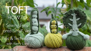 Sewing Eyes onto Small Vegetables [upl. by Giannini]