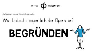 Arbeitsaufträge verständlich gemacht  Der Operator Begründen [upl. by Gnirps]